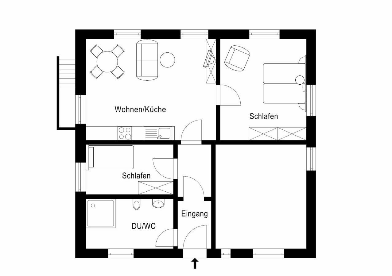 바트잘츠우프렌 Tal-Residenz Whg 1 아파트 외부 사진